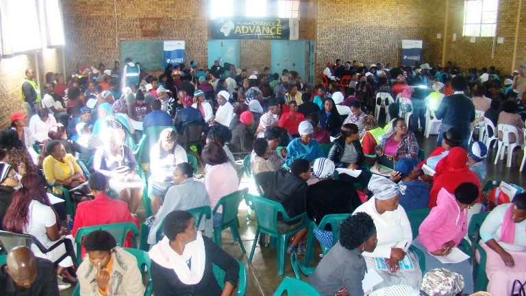 Early Childhood Development workshop participants listening to instructions for group activity